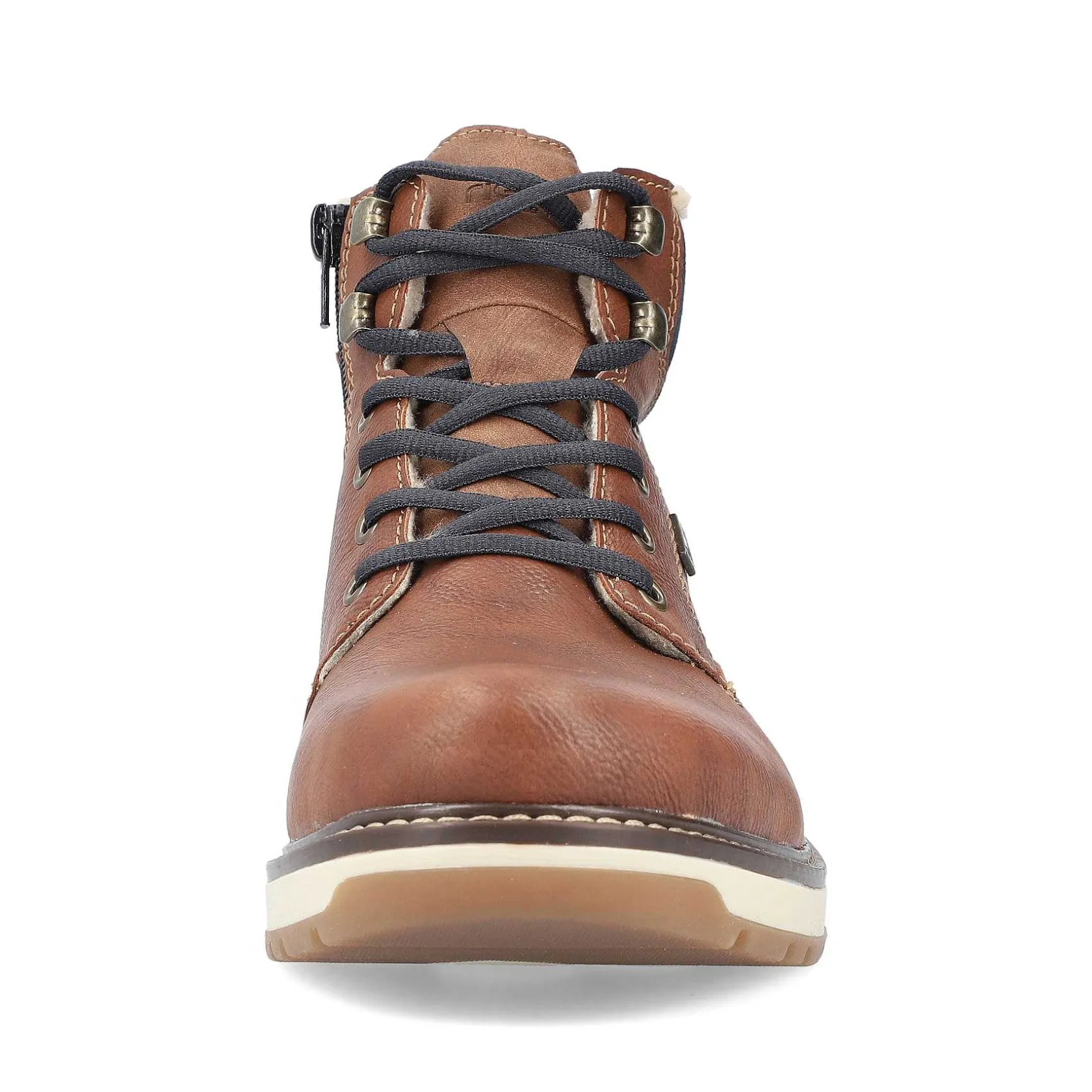 Rieker Boots-Men'S Corded Boots, Nut Brown