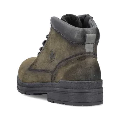 Rieker Boots-Men'S Corded Boots, Khaki Green