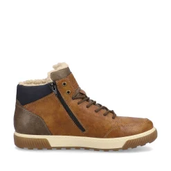 Rieker Boots-Men'S Corded Boots Nougat Brown