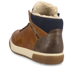Rieker Boots-Men'S Corded Boots Nougat Brown