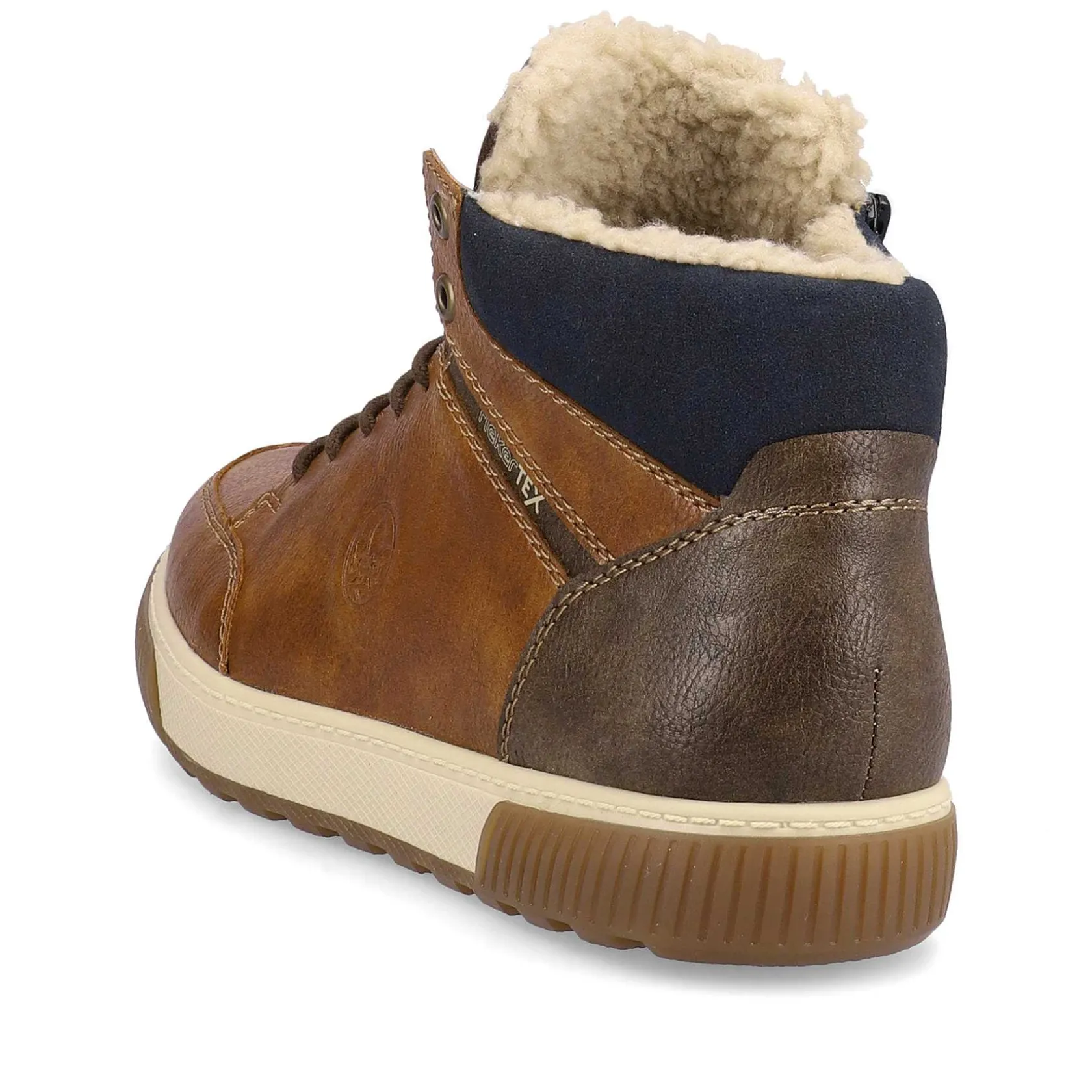 Rieker Boots-Men'S Corded Boots Nougat Brown