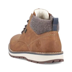 Rieker Boots-Men'S Corded Boots Caramel Brown