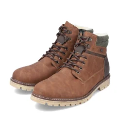 Rieker Boots-Men'S Corded Boots Light Brown