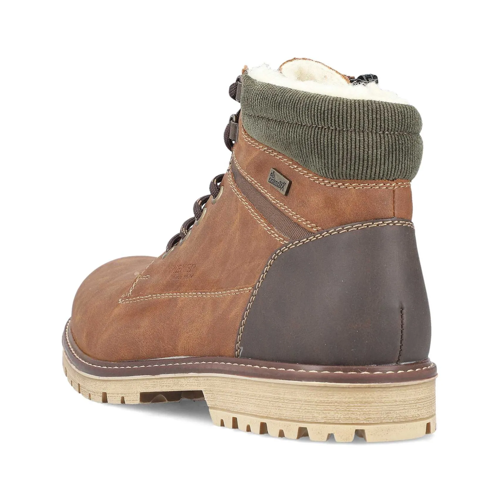 Rieker Boots-Men'S Corded Boots Light Brown