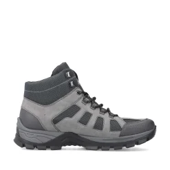 Rieker Boots-Men'S Corded Boots Platinum Gray