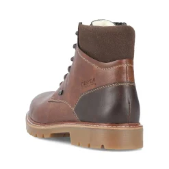 Rieker Boots-Men'S Corded Boots Chestnut Brown