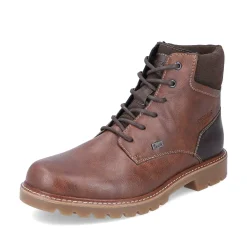 Rieker Boots-Men'S Corded Boots Chestnut Brown