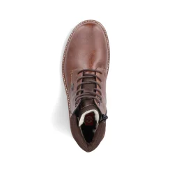 Rieker Boots-Men'S Corded Boots Chestnut Brown