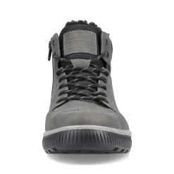 Rieker Boots-Men'S Corded Boots Steel Gray