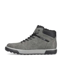 Rieker Boots-Men'S Corded Boots Steel Gray