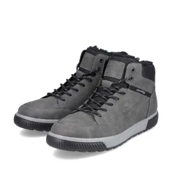Rieker Boots-Men'S Corded Boots Steel Gray