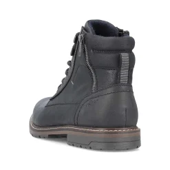 Rieker Boots-Men'S Corded Boots Graphite Black