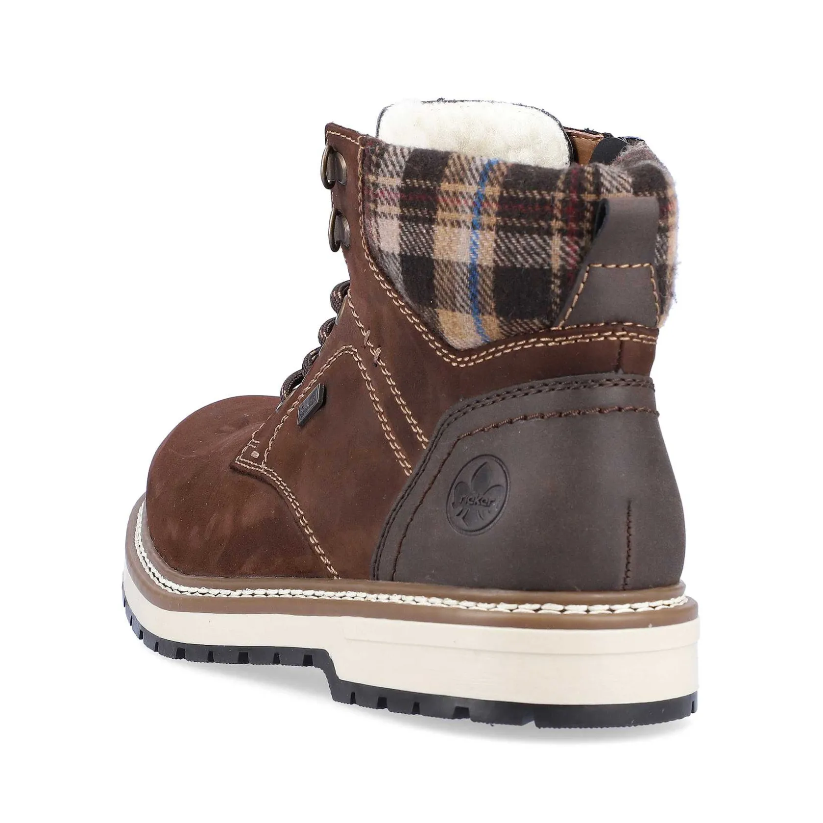 Rieker Boots-Men'S Corded Boots, Nut Brown