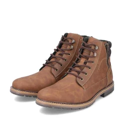 Rieker Boots-Men'S Corded Boots Light Brown