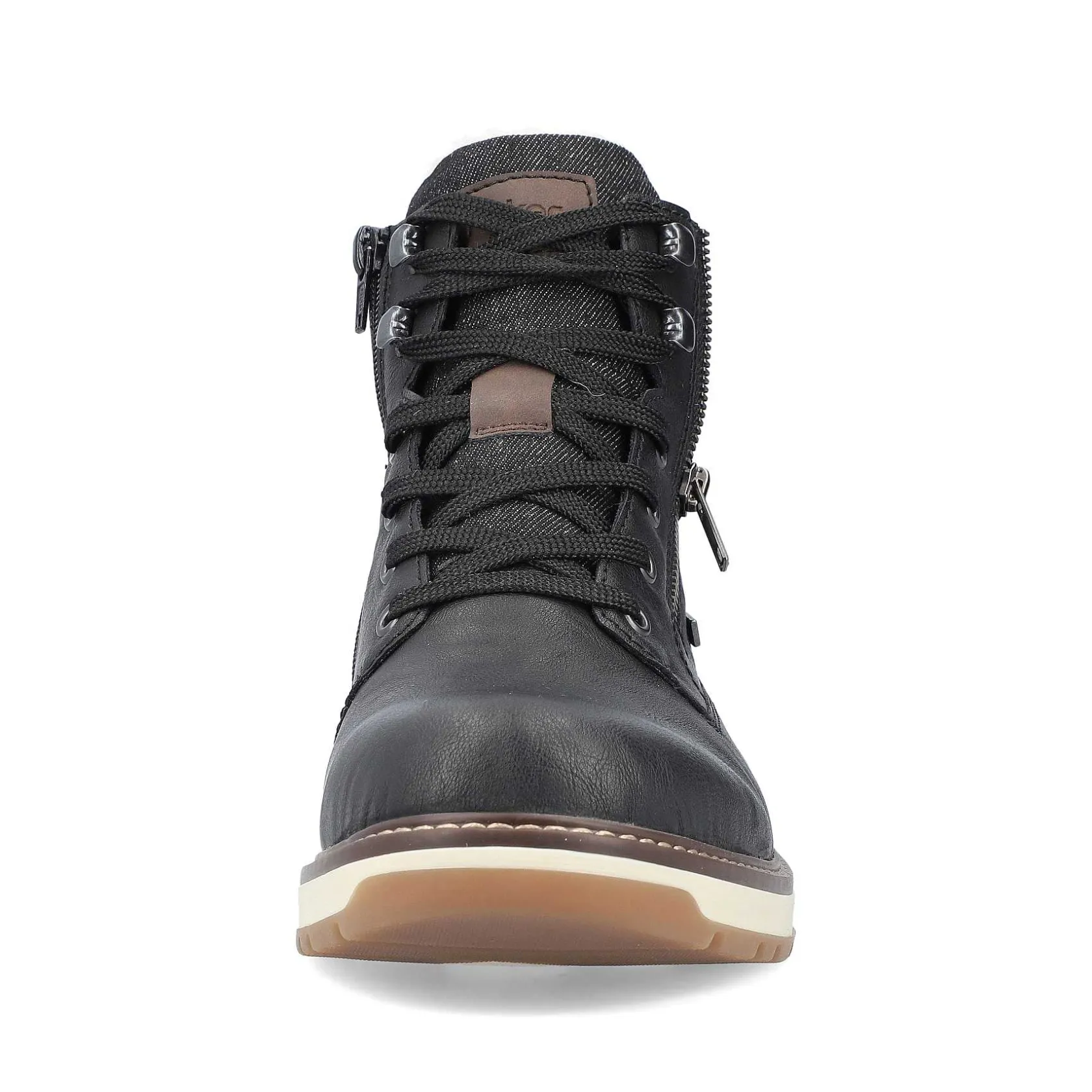 Rieker Boots-Men'S Corded Boots Night Black