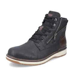 Rieker Boots-Men'S Corded Boots Night Black