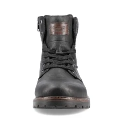 Rieker Boots-Men'S Corded Boots Deep Black