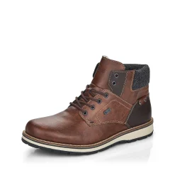 Rieker Boots-Men'S Corded Boots Chestnut Brown