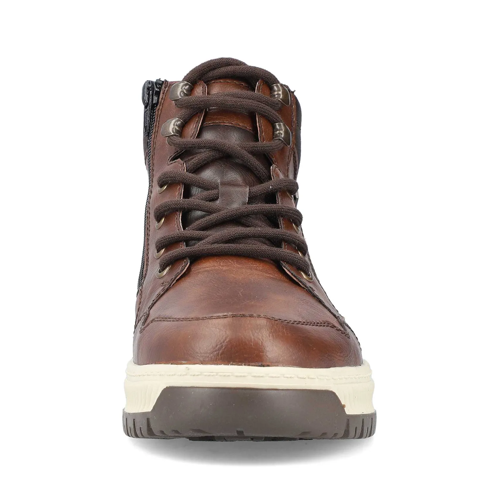 Rieker Boots-Men'S Corded Boots, Nut Brown