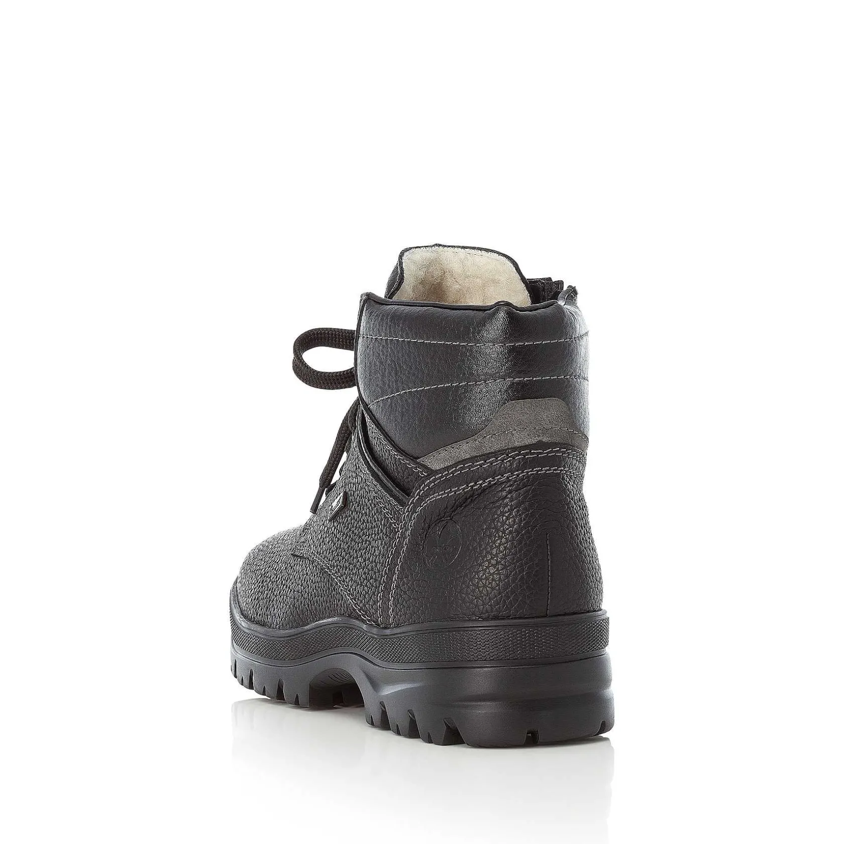 Rieker Boots-Men'S Corded Boots Deep Black