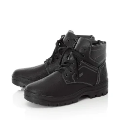 Rieker Boots-Men'S Corded Boots Deep Black