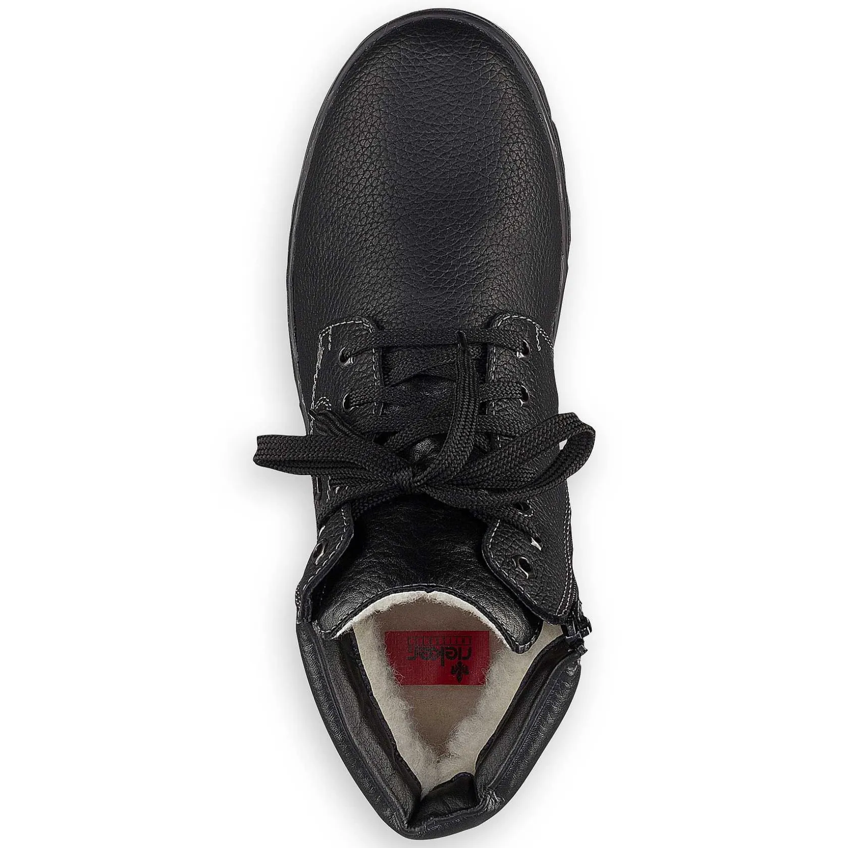 Rieker Boots-Men'S Corded Boots Deep Black