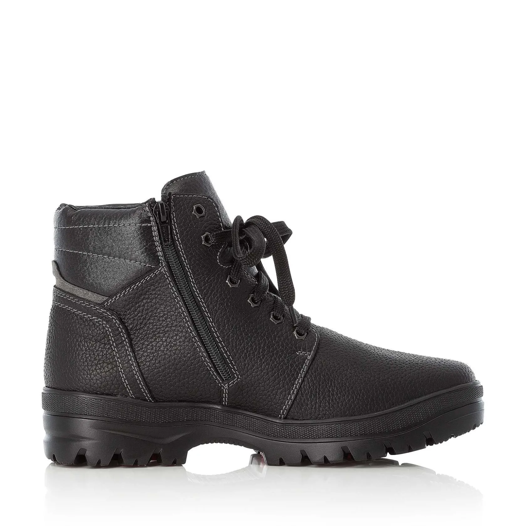 Rieker Boots-Men'S Corded Boots Deep Black