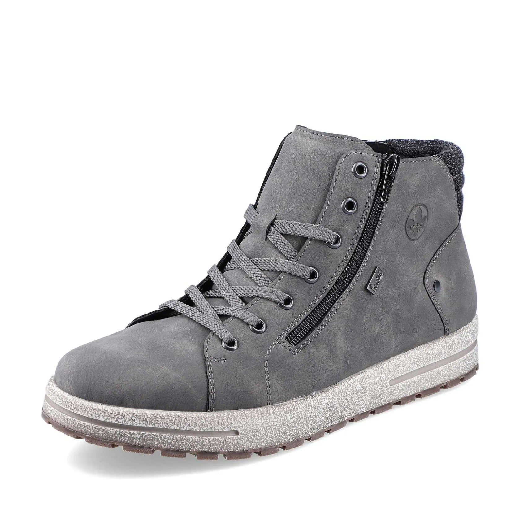 Rieker Boots-Men'S Corded Boots Moon Grey