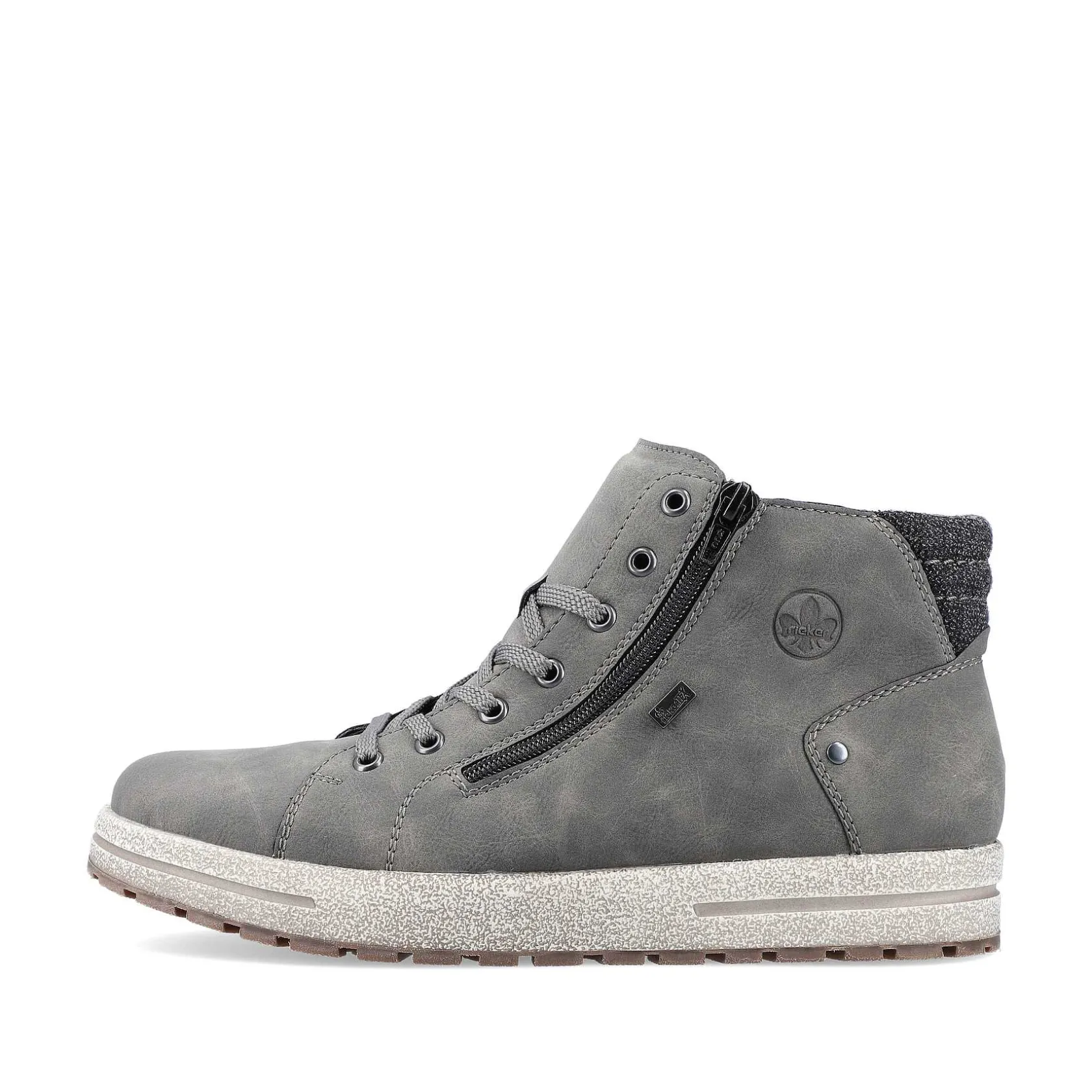 Rieker Boots-Men'S Corded Boots Moon Grey