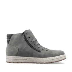 Rieker Boots-Men'S Corded Boots Moon Grey