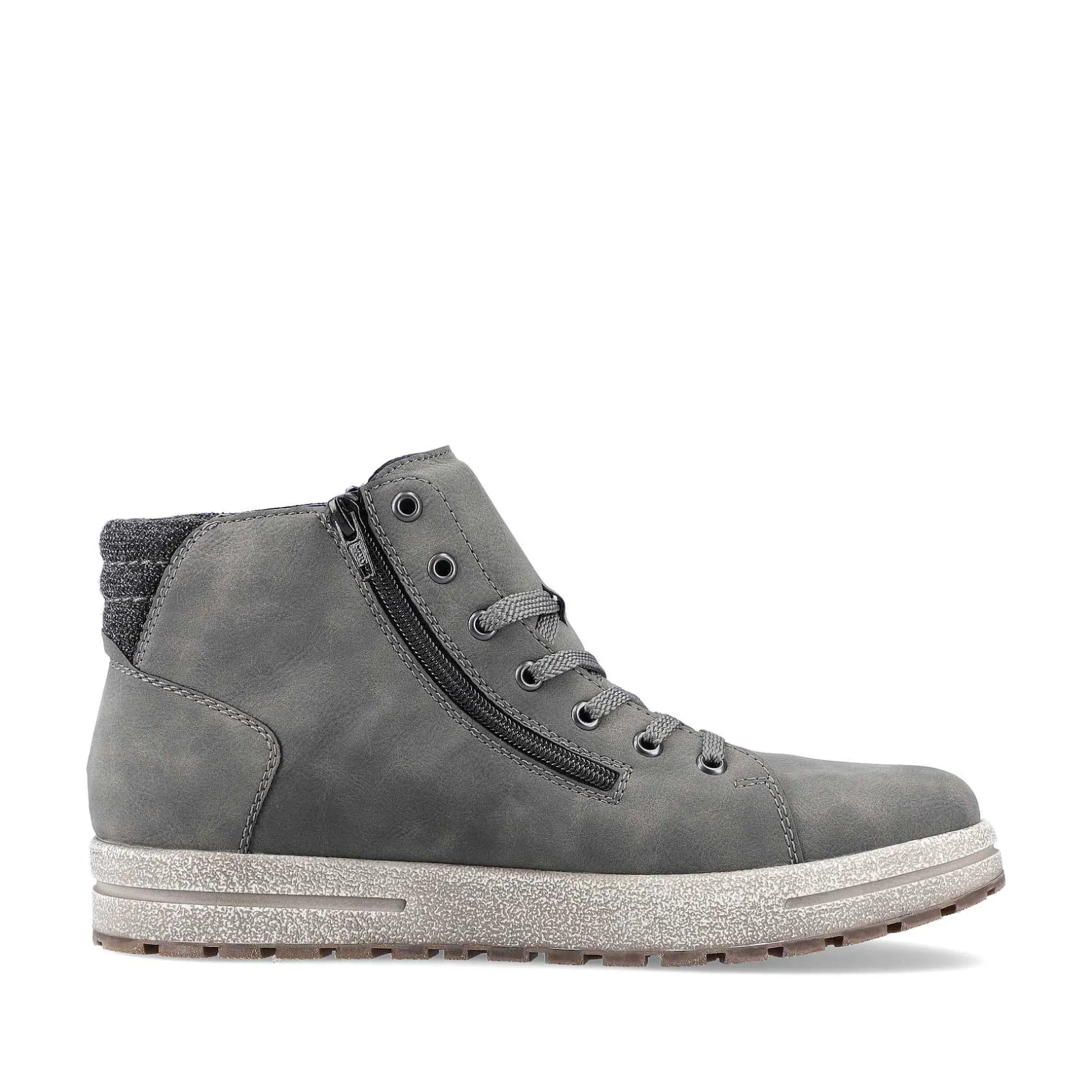 Rieker Boots-Men'S Corded Boots Moon Grey