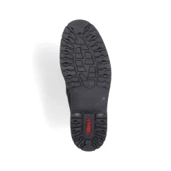 Rieker Boots-Men'S Corded Boots Asphalt Black