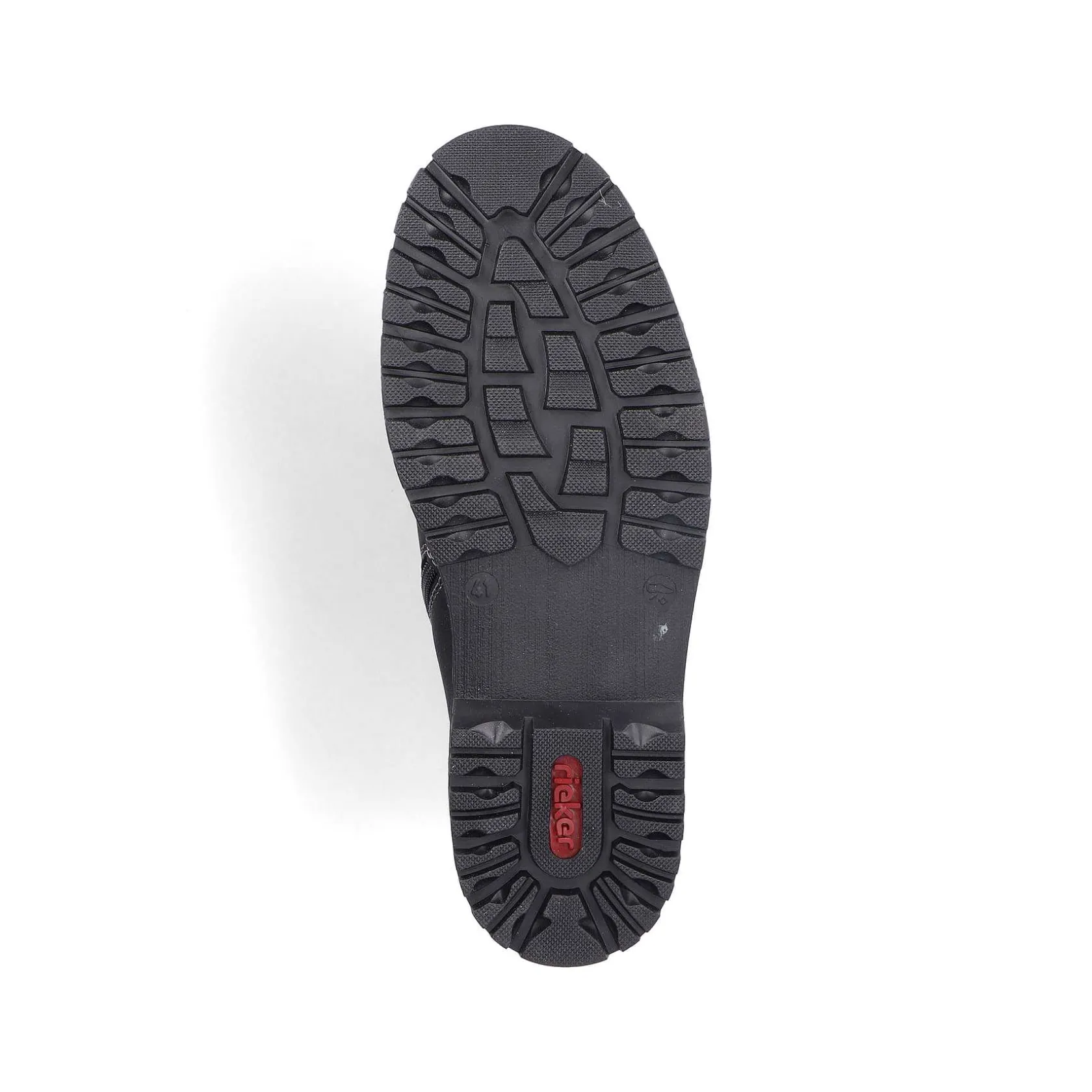 Rieker Boots-Men'S Corded Boots Asphalt Black