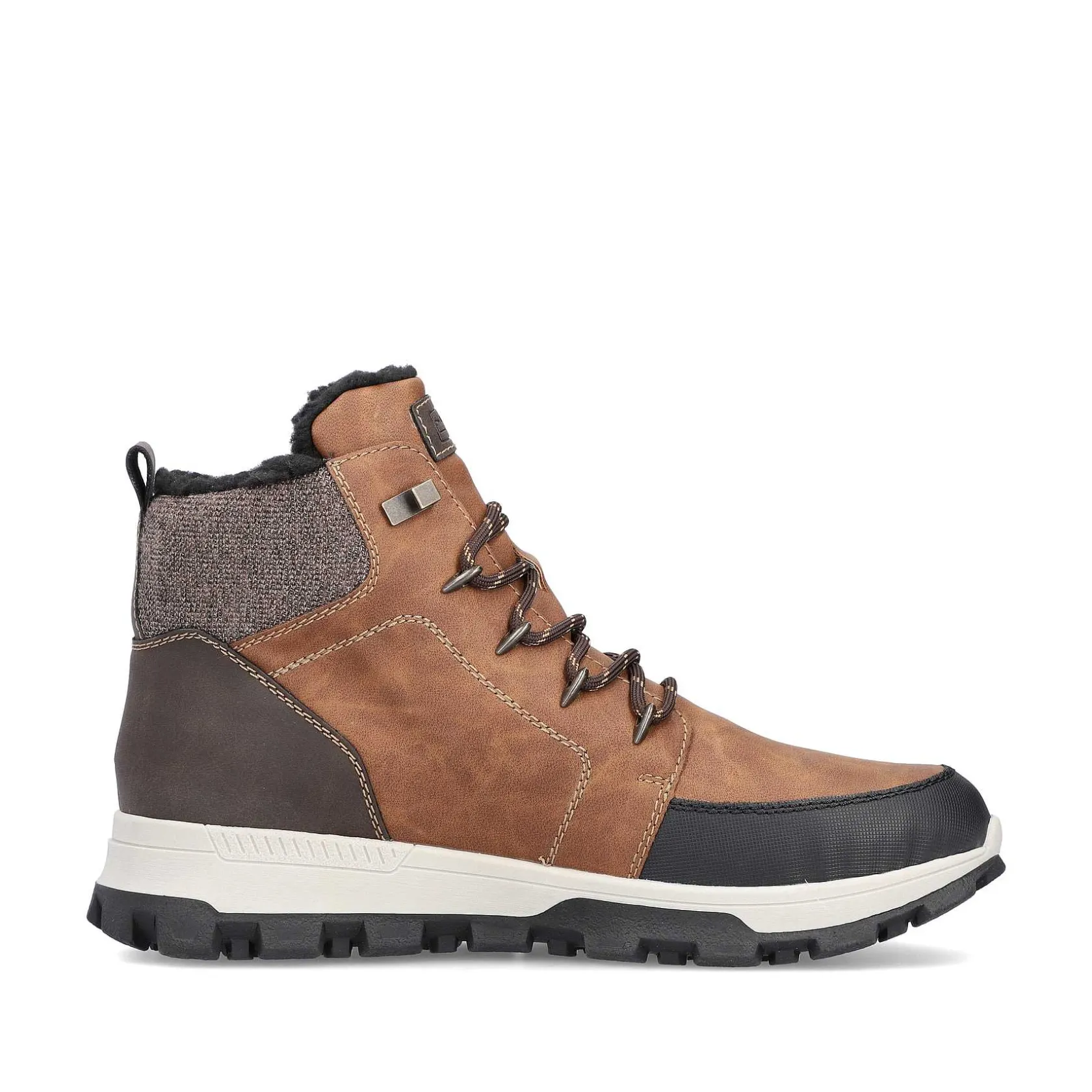 Rieker Boots-Men'S Corded Boots Caramel Brown
