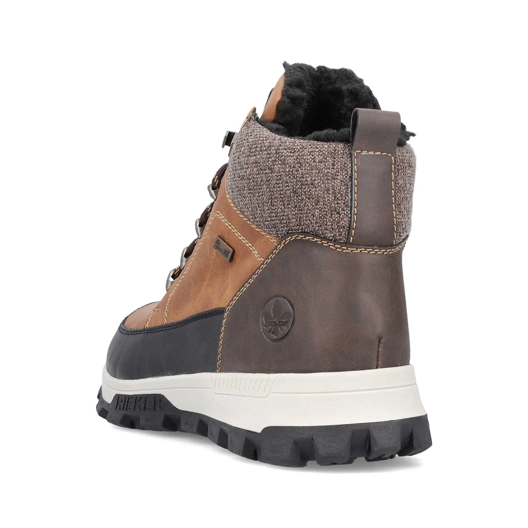 Rieker Boots-Men'S Corded Boots Caramel Brown