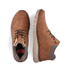 Rieker Boots-Men'S Corded Boots Cinnamon Brown