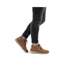 Rieker Boots-Men'S Corded Boots Cinnamon Brown