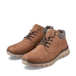 Rieker Boots-Men'S Corded Boots Cinnamon Brown