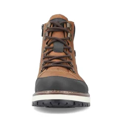Rieker Boots-Men'S Corded Boots Light Brown-Black
