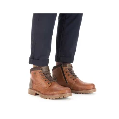 Rieker Boots-Men'S Corded Boots Nougat Brown