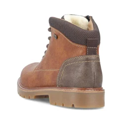 Rieker Boots-Men'S Corded Boots Nougat Brown