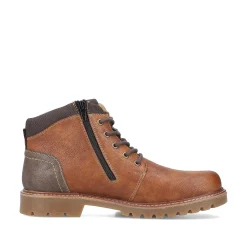 Rieker Boots-Men'S Corded Boots Nougat Brown