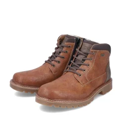 Rieker Boots-Men'S Corded Boots Nougat Brown