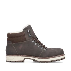 Rieker Boots-Men'S Corded Boots Coffee Brown