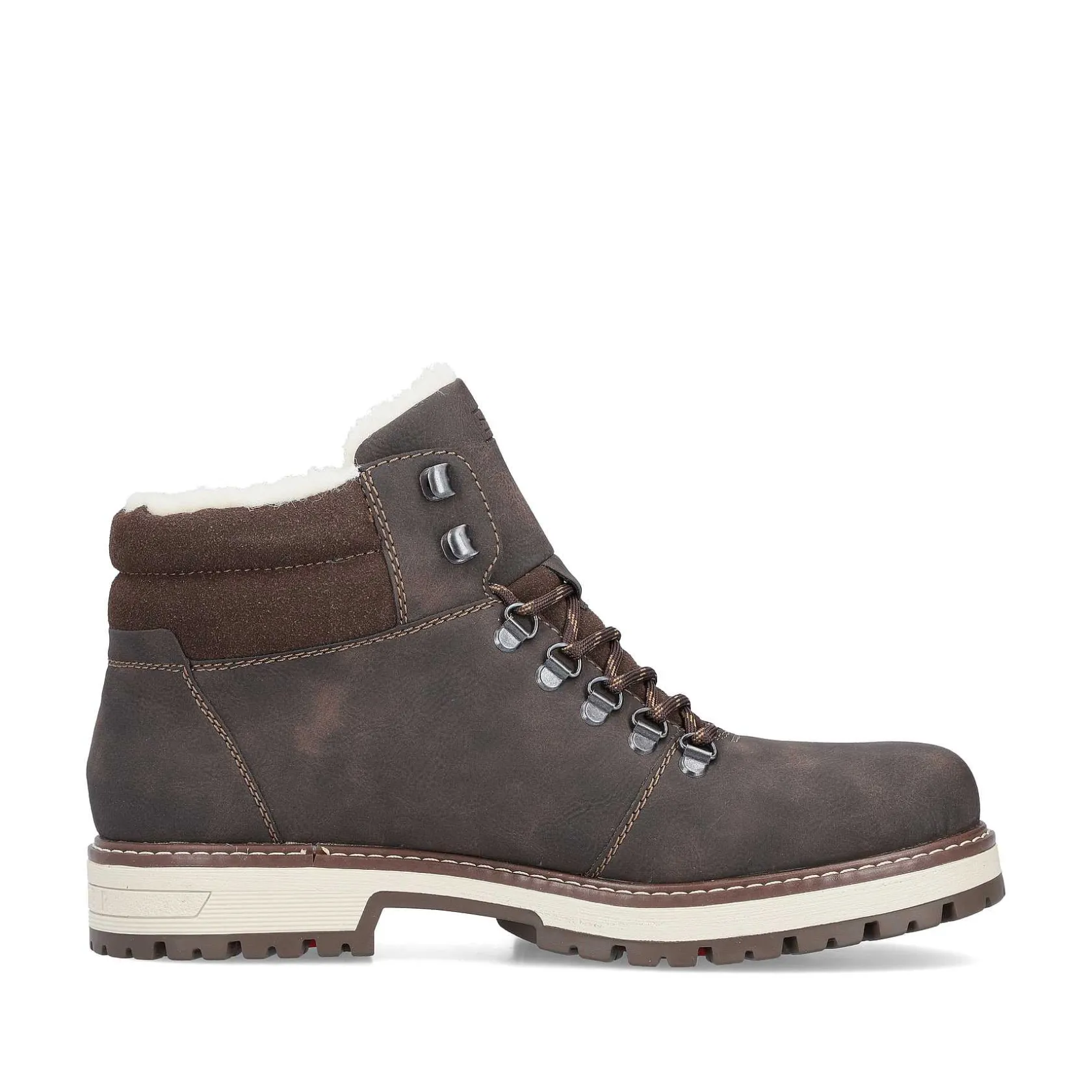 Rieker Boots-Men'S Corded Boots Coffee Brown