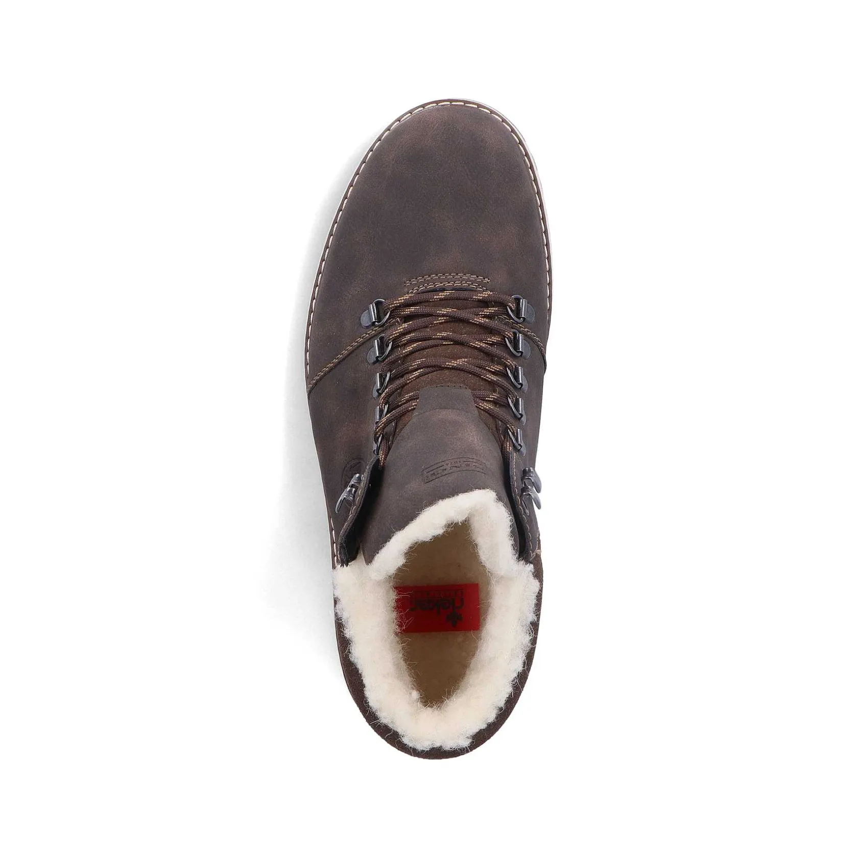 Rieker Boots-Men'S Corded Boots Coffee Brown