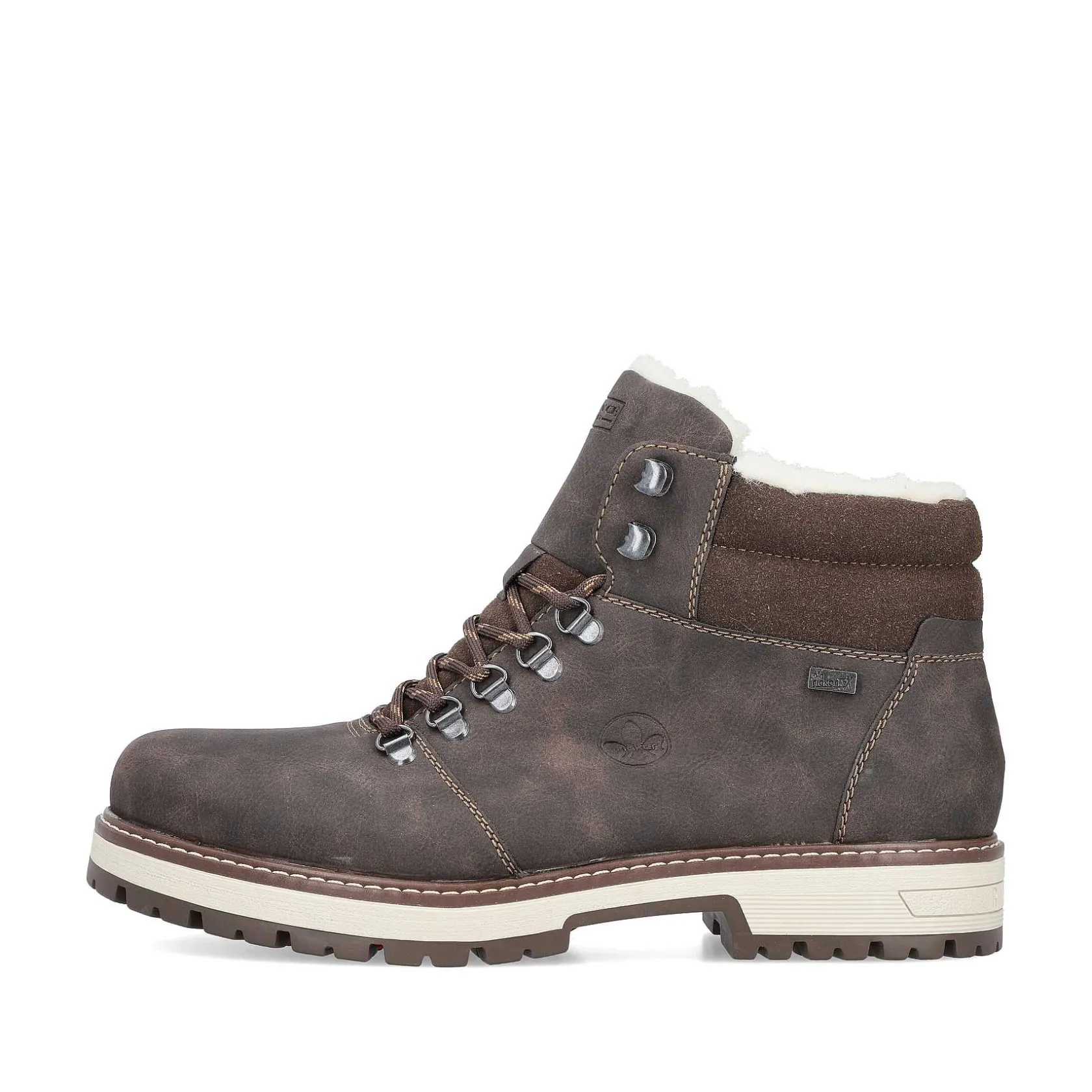 Rieker Boots-Men'S Corded Boots Coffee Brown