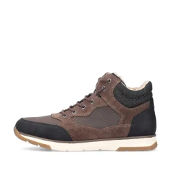 Rieker Boots-Men'S Corded Boots, Nut Brown