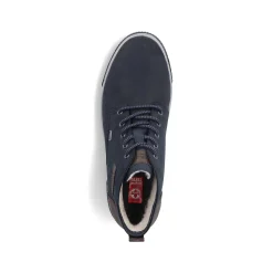 Rieker Boots-Men'S Corded Boots Dark Blue-Gray