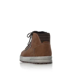 Rieker Boots-Men'S Corded Boots Chestnut Brown